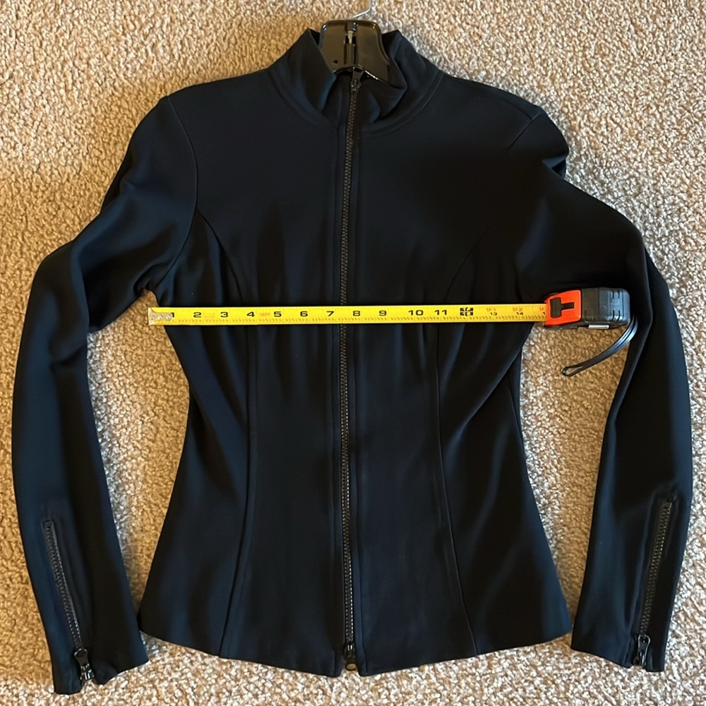 CACHE BLACK CONTOUR ZIP UP JACKET - Picture 10 of 10
